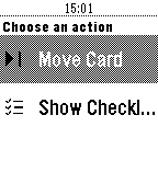 Petrello card submenu