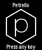 Petrello Welcome screen